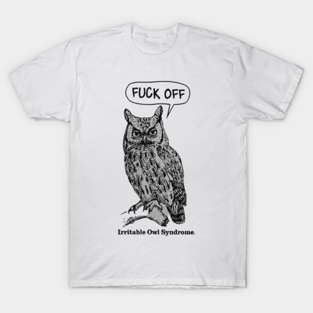 Fuck off Owl T-Shirt by Wild Heart Apparel